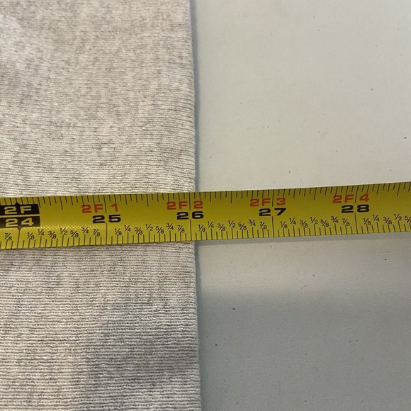 Champion Reverse Weave Pullover Sweatshirt Womens M Gray Spellout Long Sleeve - Picture 9 of 10